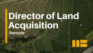 Senior Director of Land Acquisition