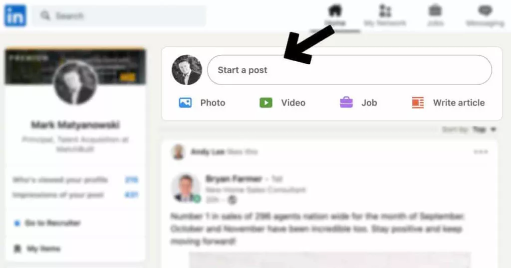 how to start a new job announcement on linkedin