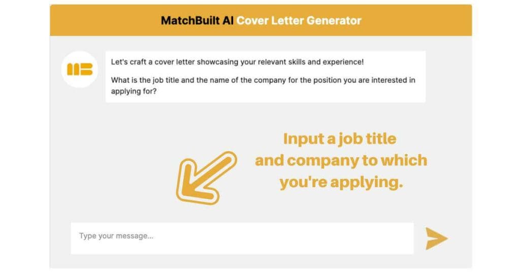 using ai to create a cover letter